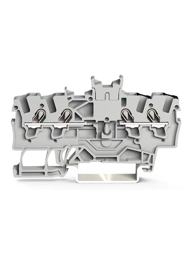 TOPJOBS podwójna złączka przelotowa szara