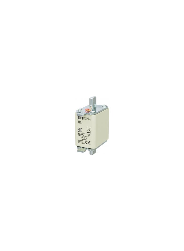 Wkładka topikowa NH szybka NH00 gF 100A 400V 004119102 ETI