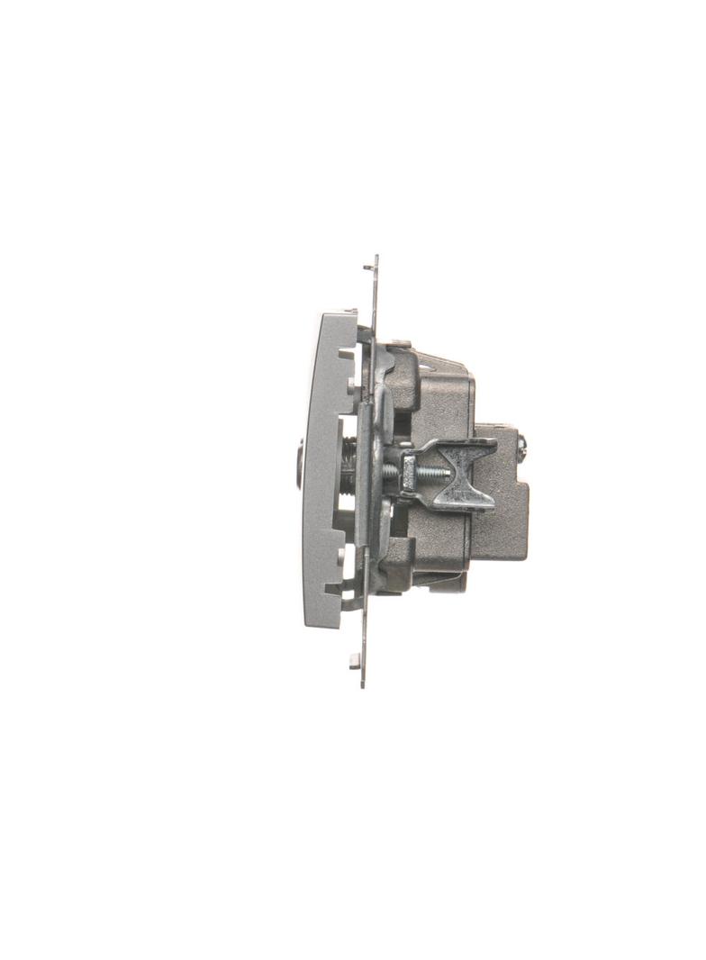 Simon 54 Gniazdo TV-DATA. Dwa porty wyjściowe typu Częstotliwość dla wejścia 5-1000 MHz srebrny mat