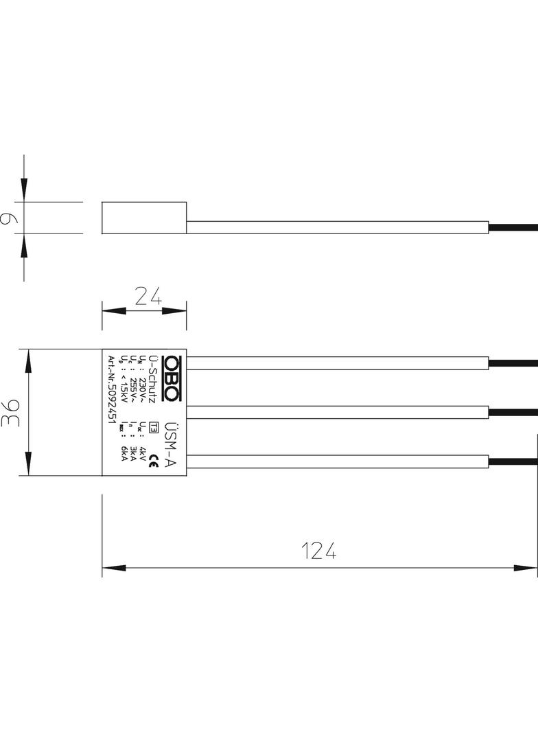 ÜSM-A, MODUŁ OCHRONY PRZECIWPRZEPIĘĆ. 255V
