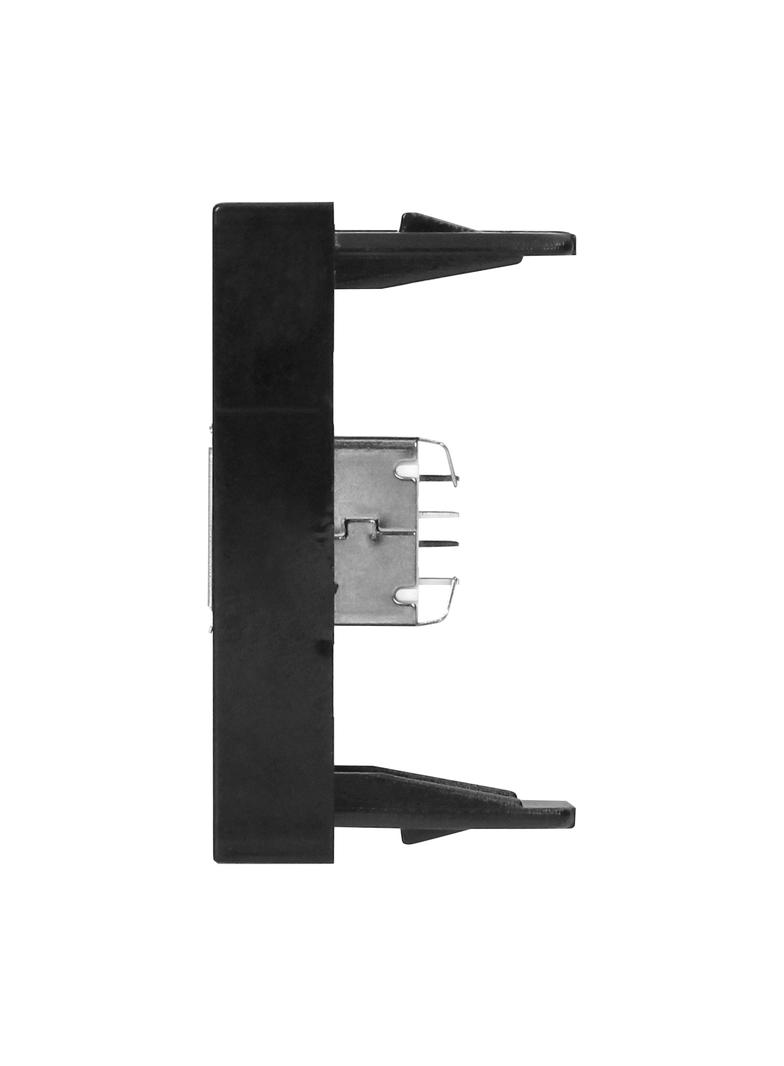 NOEN USB data, gniazdo modułowe 22,5x45mm USB data 2.0, czarne OR-GM-9010/B/USBDATA ORNO