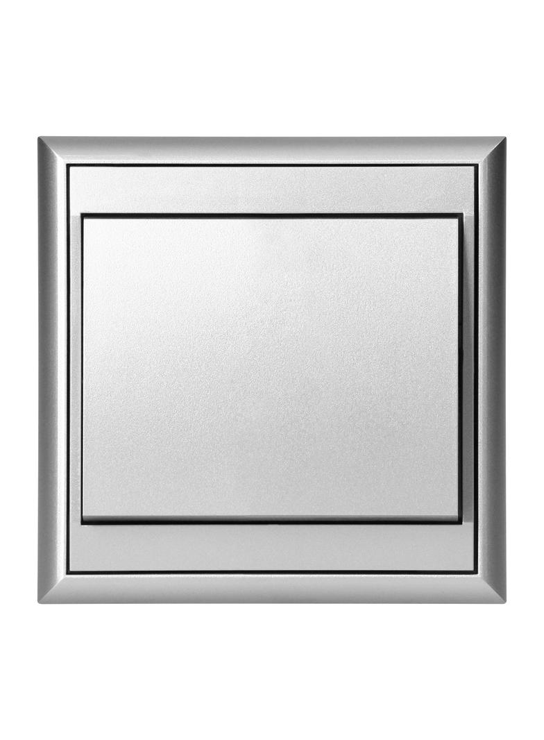 Łącznik podtynkowy jednobiegunowy Luna, 10A, 250V, WP-1L, srebrny OR-OE-7600/G ORNO