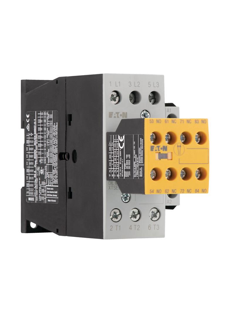 DILMS32-23(110V50HZ,120V60HZ) Stycznik mocy safety 32A 3P + 2Z + 3R sterowanie AC 191706 EATON