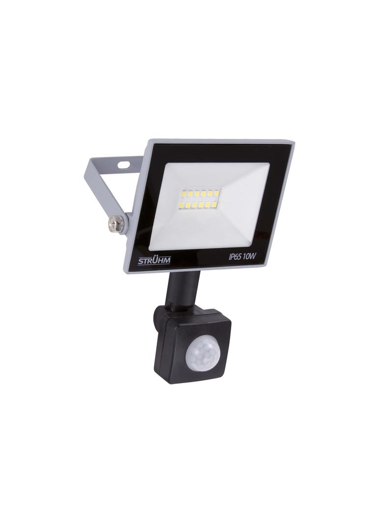 Naświetlacz SMD LED z czujnikiem ruchu KROMA LED S 10W GREY 6500K