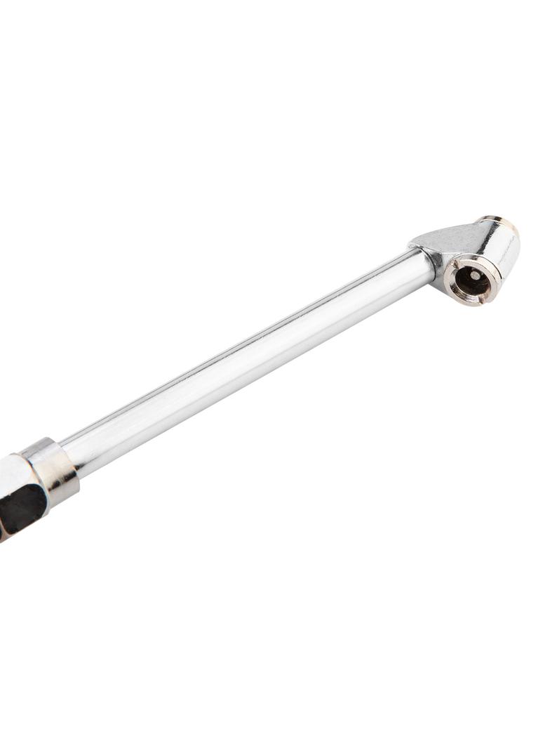 Pistolet do pompowania z manometrem o 63 mm, długa końcówka