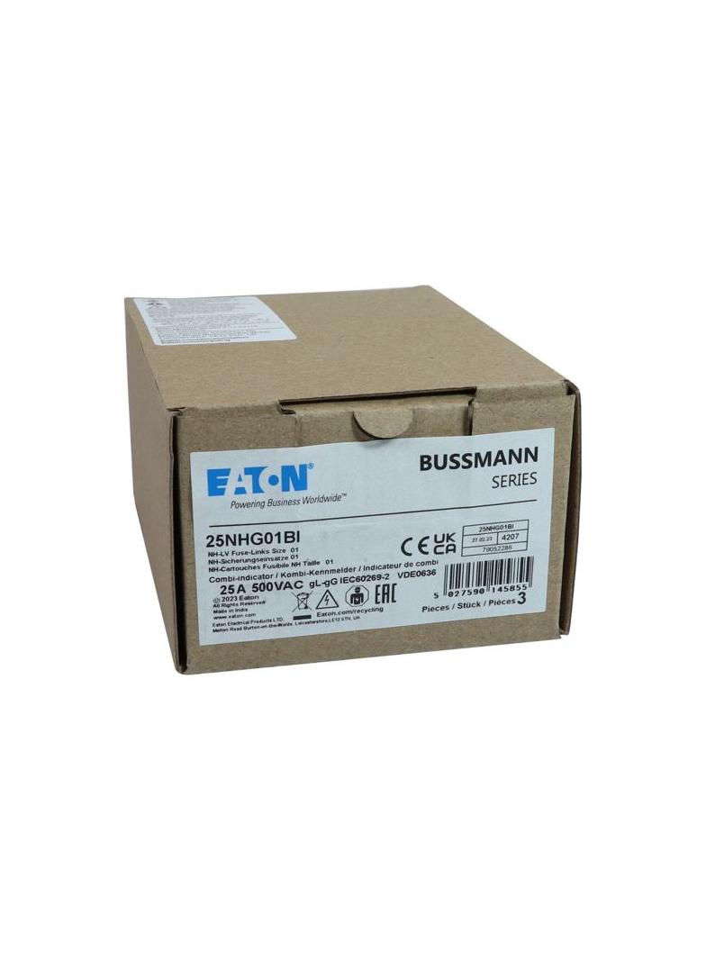 125NHG01BI Wkładka NH 125A 500V GL/GG rozmiar 01