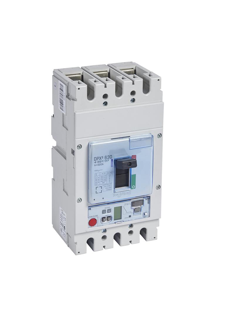 Wyłącznik DPX3 630 S2+P 3P 320A 50Ka 422107 LEGRAND