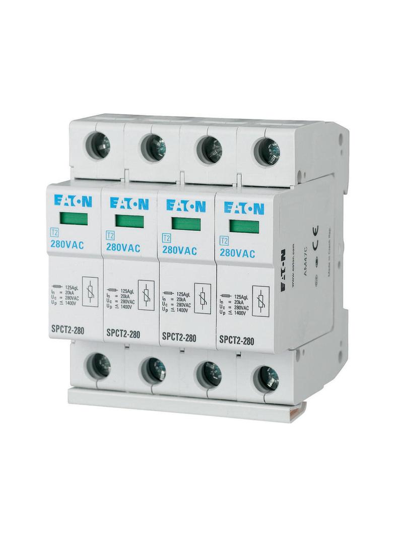 SPCT2-280/4 Ogranicznik przepięć typ T2 4P 20kA 167596 EATON