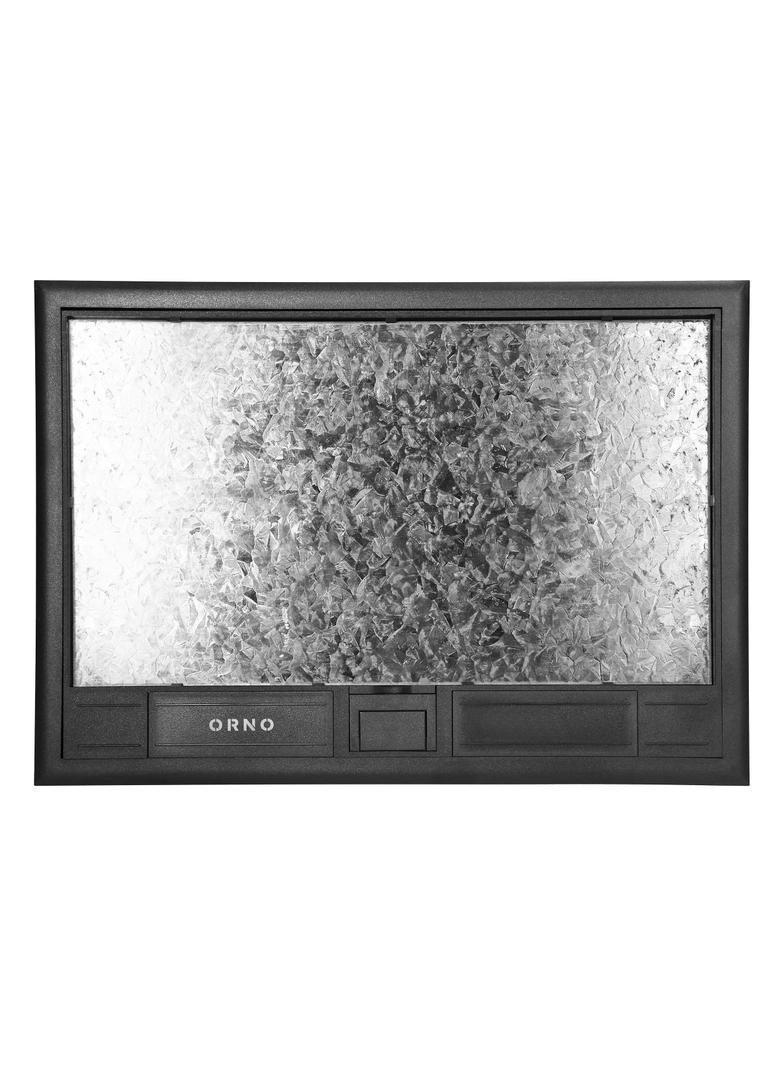 Puszka podłogowa na gniazda modułowe 8 x 45x45mm lub 16 x 22,5x45mm, pokrywa: materiał własny, czarn