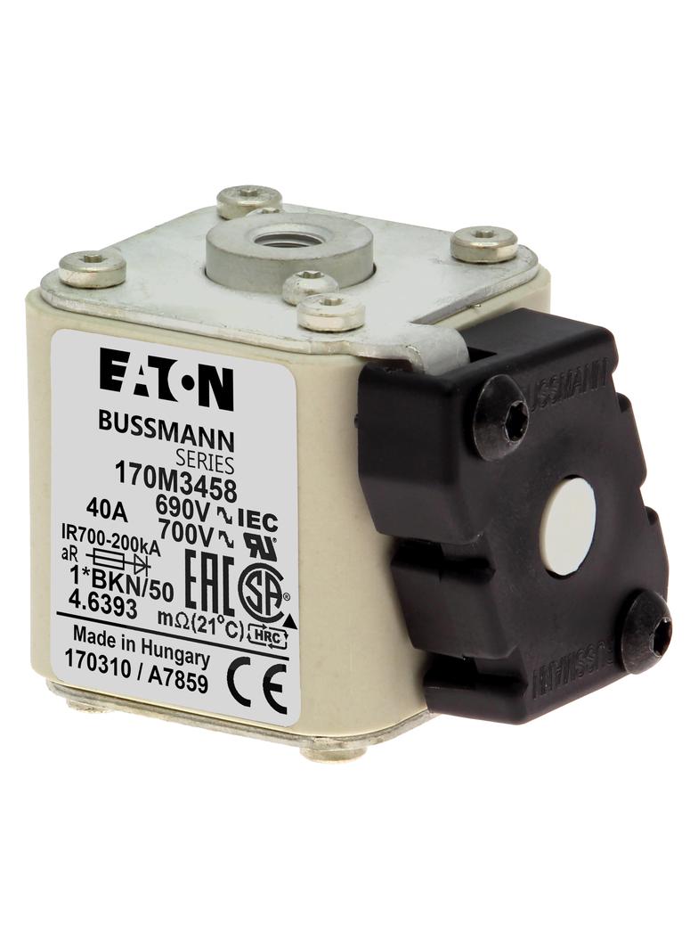 FUSE 40A 690V 1*BKN/50 AR UC Wkładka szybka 40A AC 690V rozmiar 1 45x59x51 mm aR IE 170M3458 EATON