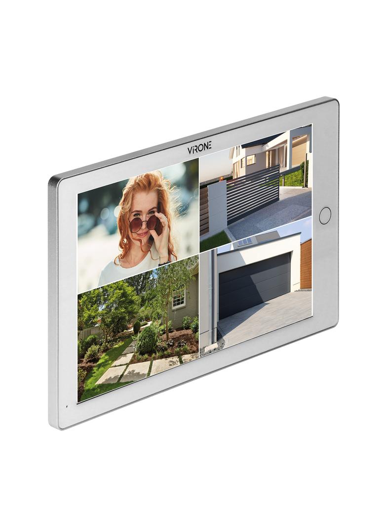 MAILO, zestaw wideodomofonowy, bezsłuchawkowy, monitor dotykowy 10  LCD, Wi-Fi + APP na telefon, z g