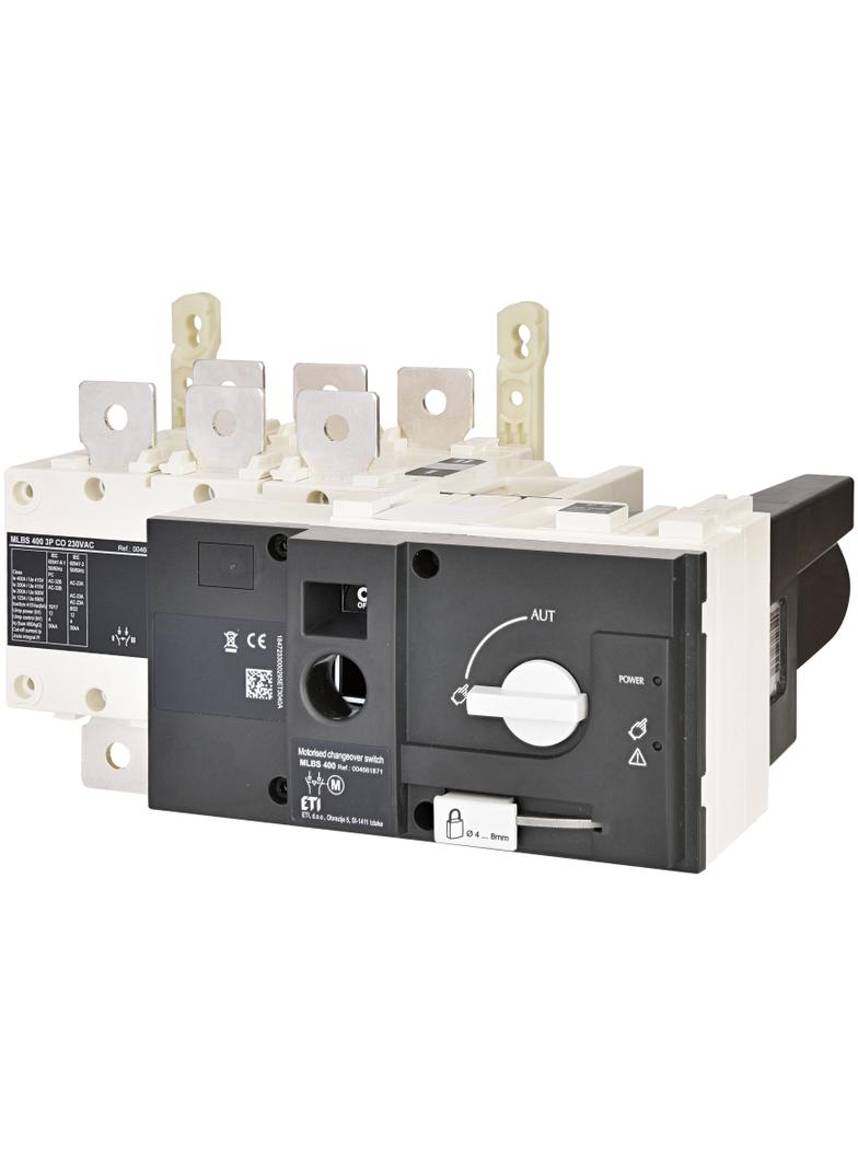 Przełącznik 1-0-2 napędem silnikowym MLBS 400 3P CO 230VAC 004661871 ETI