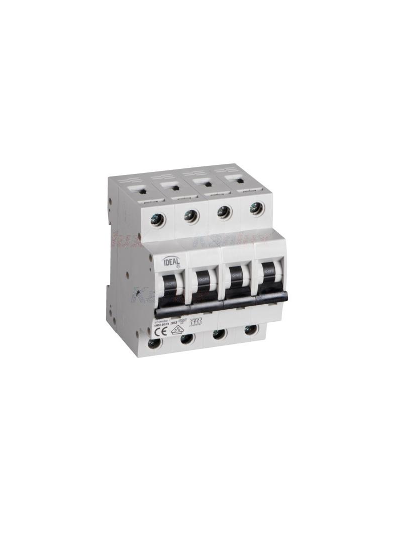 Wyłącznik nadprądowy 6kA 4P B63A KMB6-B63/4 32600 KANLUX