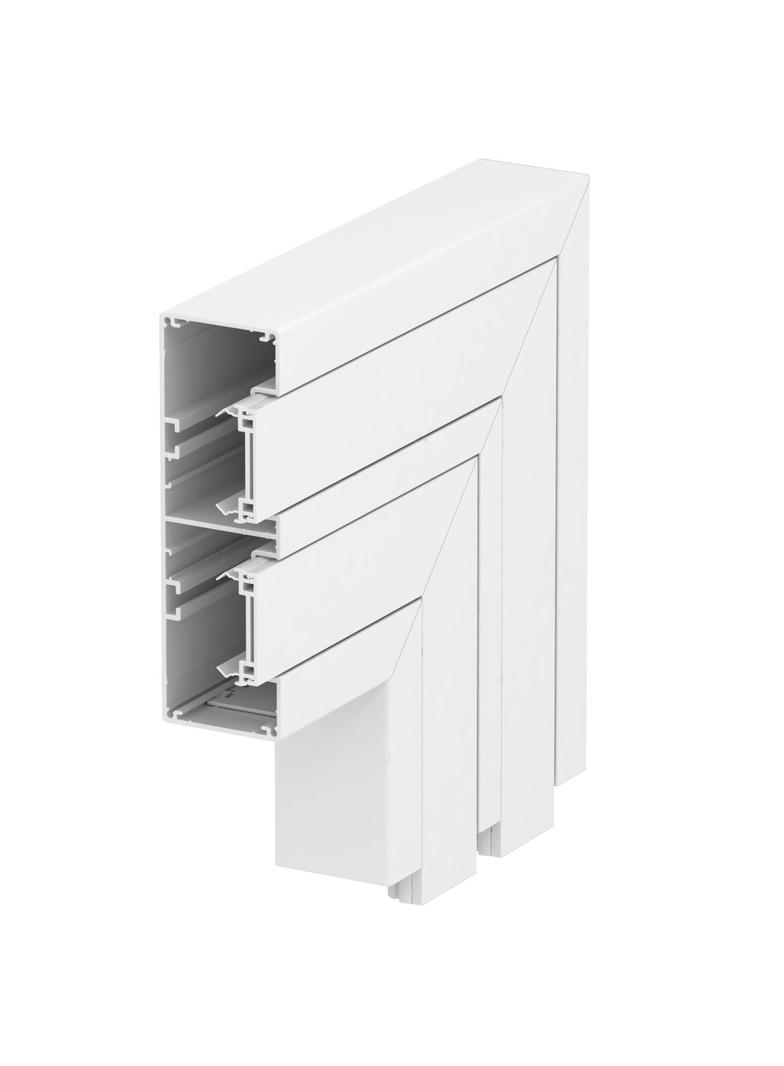 GA-FS53165RW, Naroże płaskie, stałe, Alu