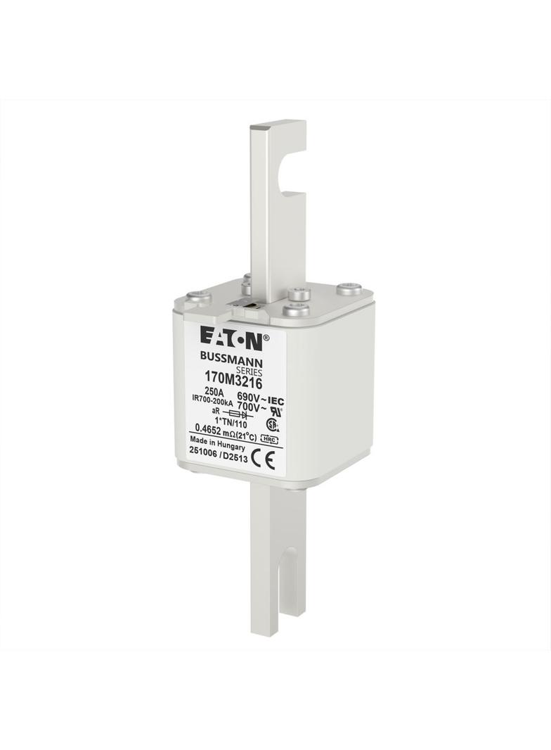 250A 690V 1*TN/110 aR INDICATOR FUSE Wkładka szybka 250A AC 690V compact DIN 1 45x58x134 m 170M3216