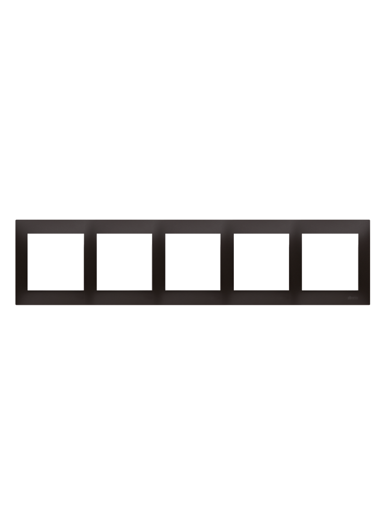 Simon 54 Premium Ramka 5-krotna PREMIUM IP20 / IP44 antracyt DR5/48 KONTAKT