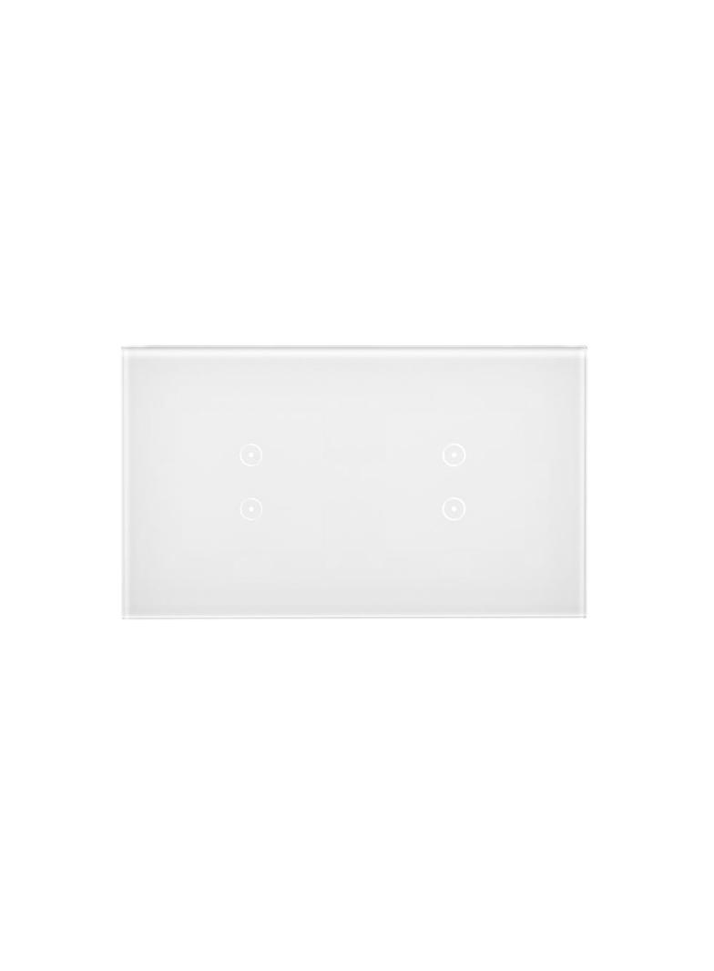 Simon 54 Touch Panel dotykowy S54 Touch 2 moduły 2 pola dotykowe pionowe + 2 pola dotykowe pionowe biała perła DSTR233/70 KONTAKT