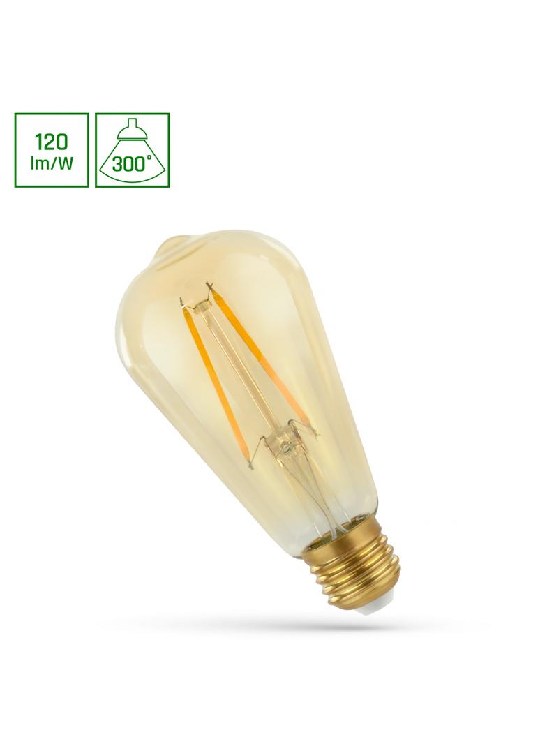 LED ST64 E-27 230V 2W COG WW RETROSHINE SPECTRUM