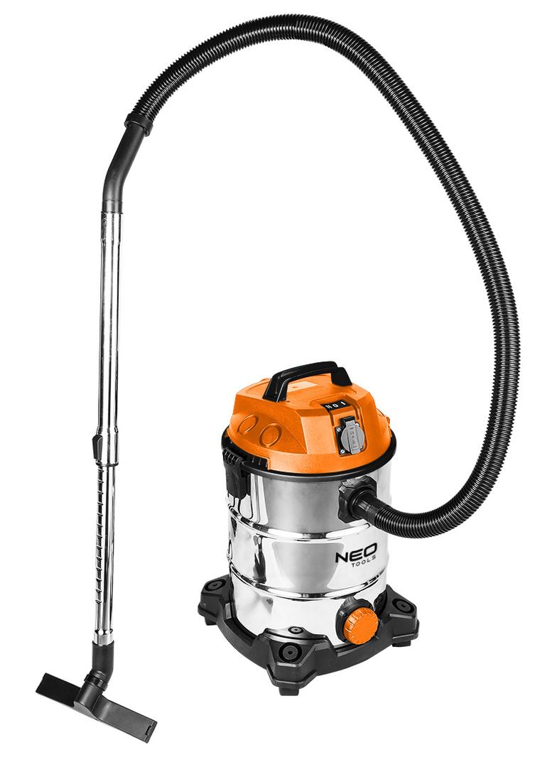 Odkurzacz przemysłowy 1400W, zbiornik 30l