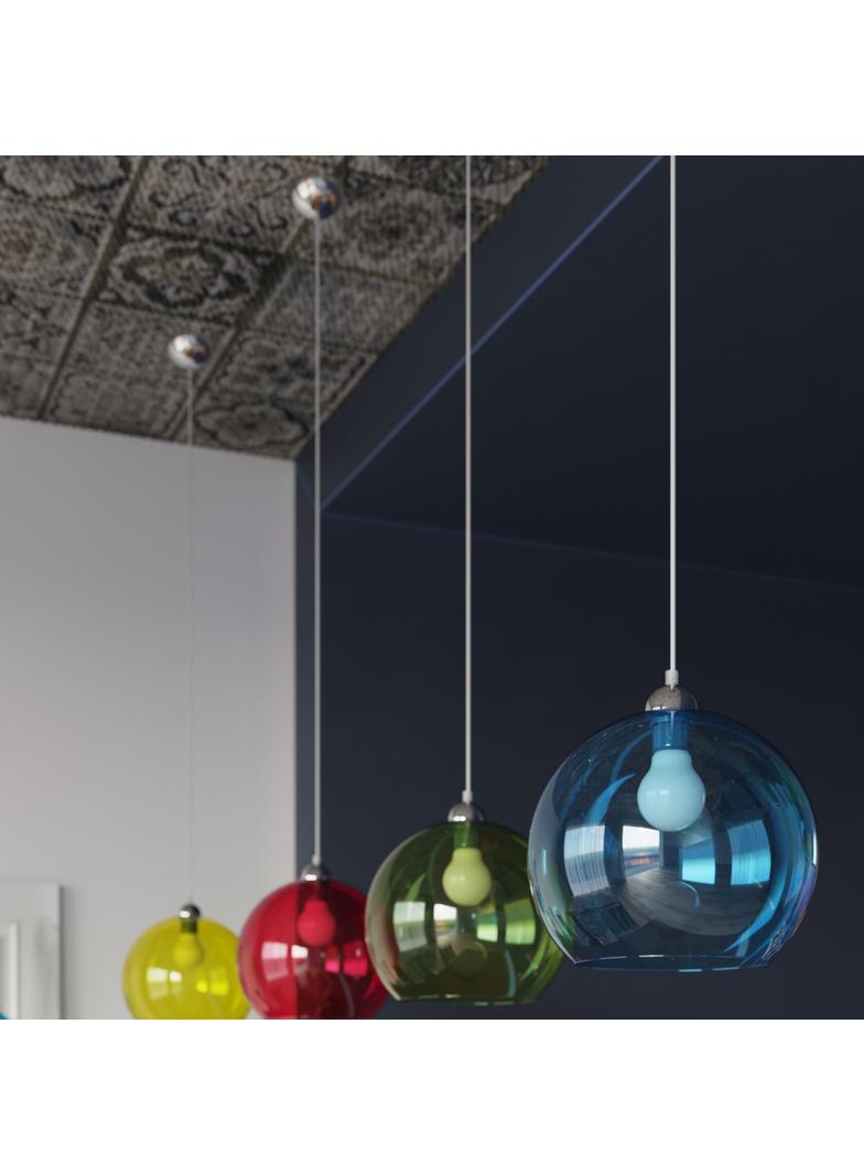 Sollux Lampa wisząca BALL żółta SL.0252