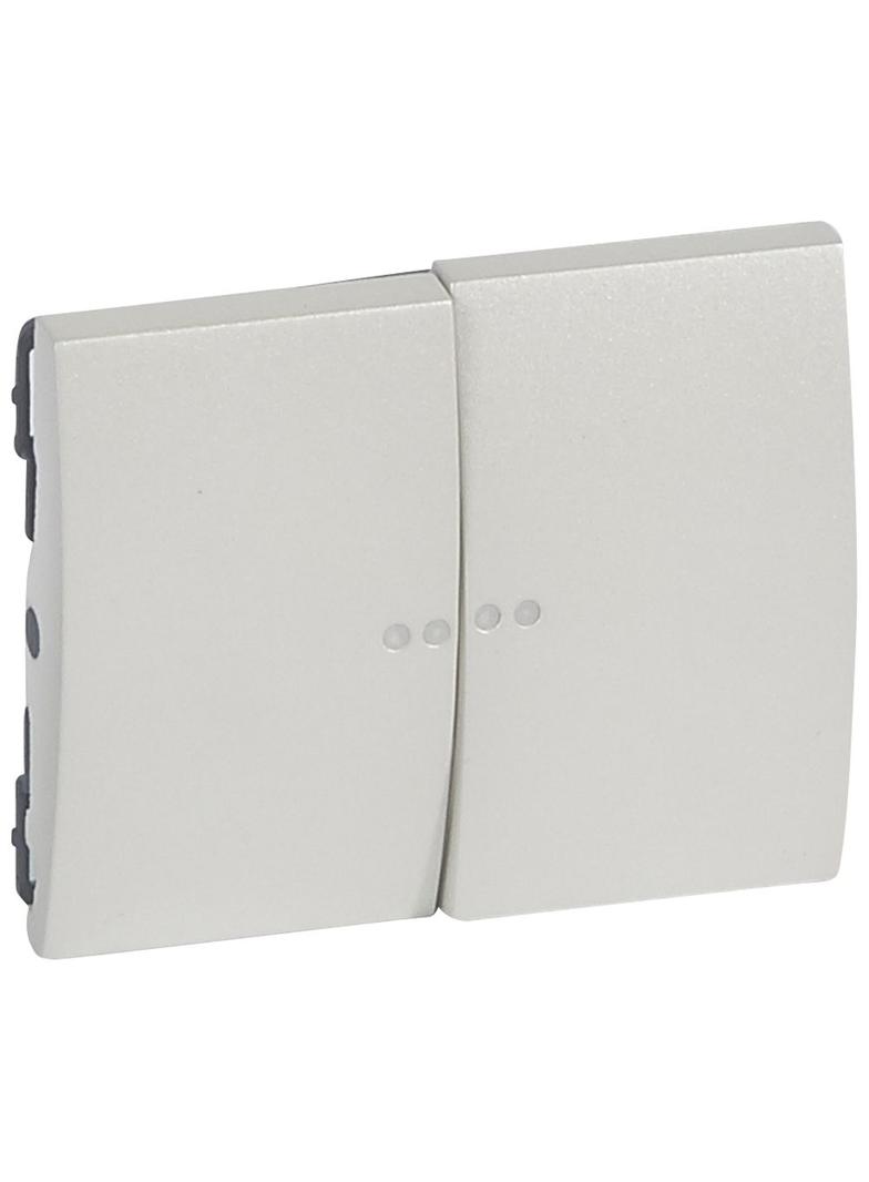 SISTENA LIFE KLAWISZ PEARL PODWÓJNY DO MECHANIZMÓW PODŚWIETLANYCH, Legrand