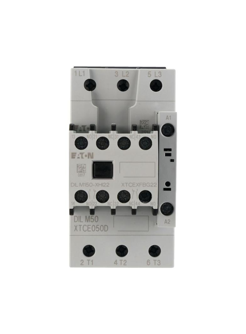 Stycznik mocy 50A 3P 230V AC 2Z 2R DILM50-22 (230V50HZ,240V60HZ) 277862 EATON