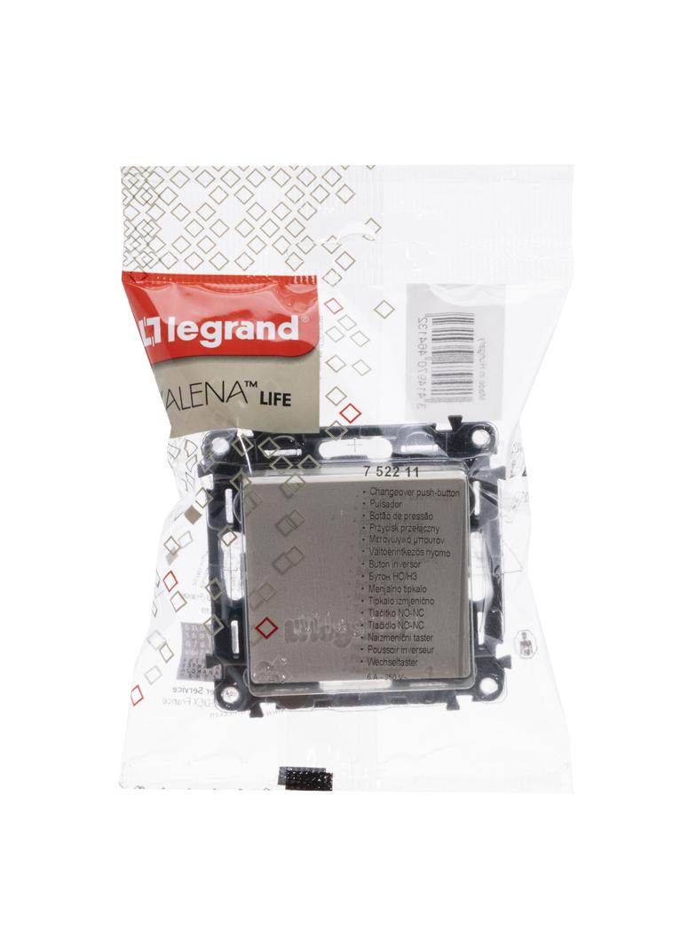 VALENA LIFE PRZYCISK PRZEŁĄCZY NO/NC KREMOWY 6 A - 250 V~, Legrand