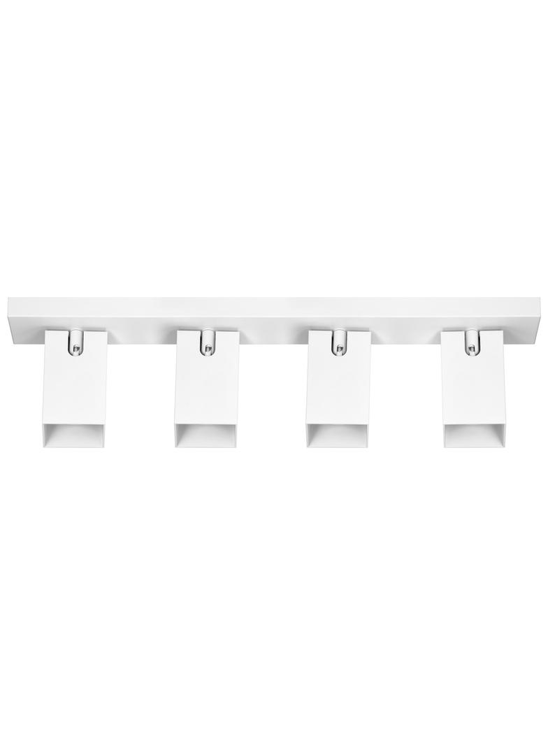 KUBAR SP 4, oprawa ścienno-sufitowa, GU10 max. 4x35W, IP20, biała AD-OP-6512WGU10 ORNO