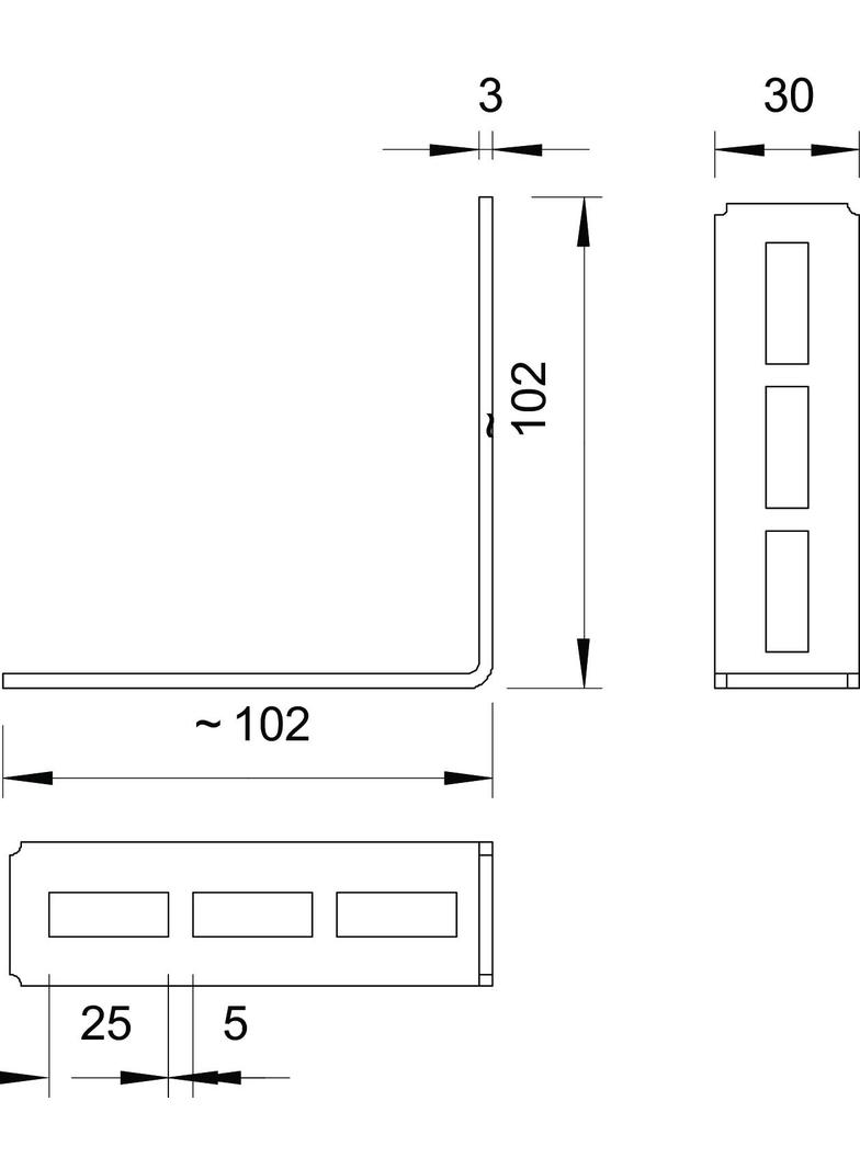 1268/W 90, KĄTOWNIK NAROŻNY 90 OC.GAL.