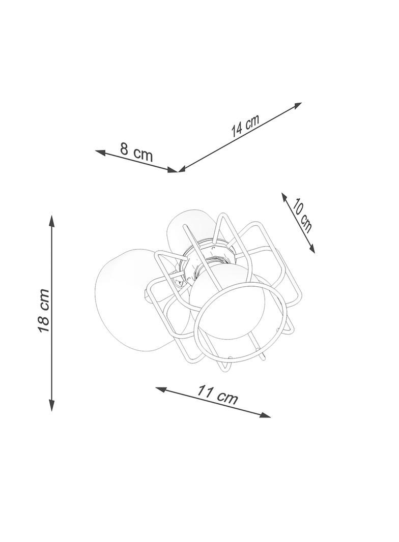 Sollux Kinkiet BELUCI 1 biały SL.1111