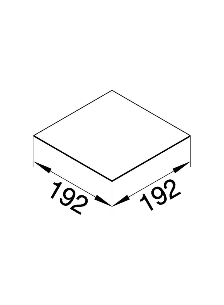 tehalit.VE-EE Wypełnienie kartonowe pokrywy dla cieńszych wykł 2mm VDQ06 VDDEQ06P2 HAGER