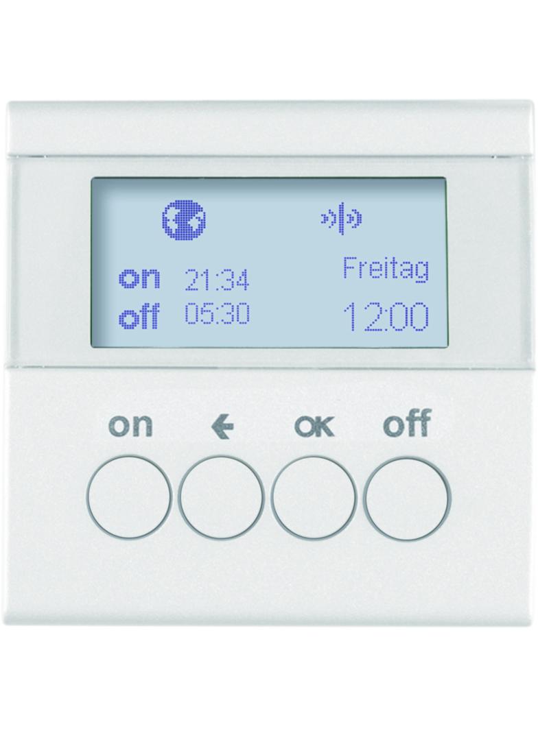 BERKER B.X/S.1 KNX RF quicklink Łącznik czasowy do sterowników załączających i mechanizmów zasilających Berker.Net biały 85745289 HAGER