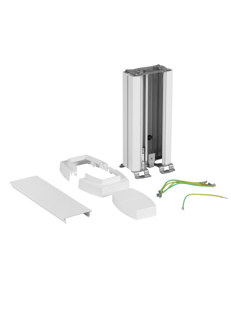 Minikolumna uniwersalna 1-komorowa 0,3m, biała, Legrand