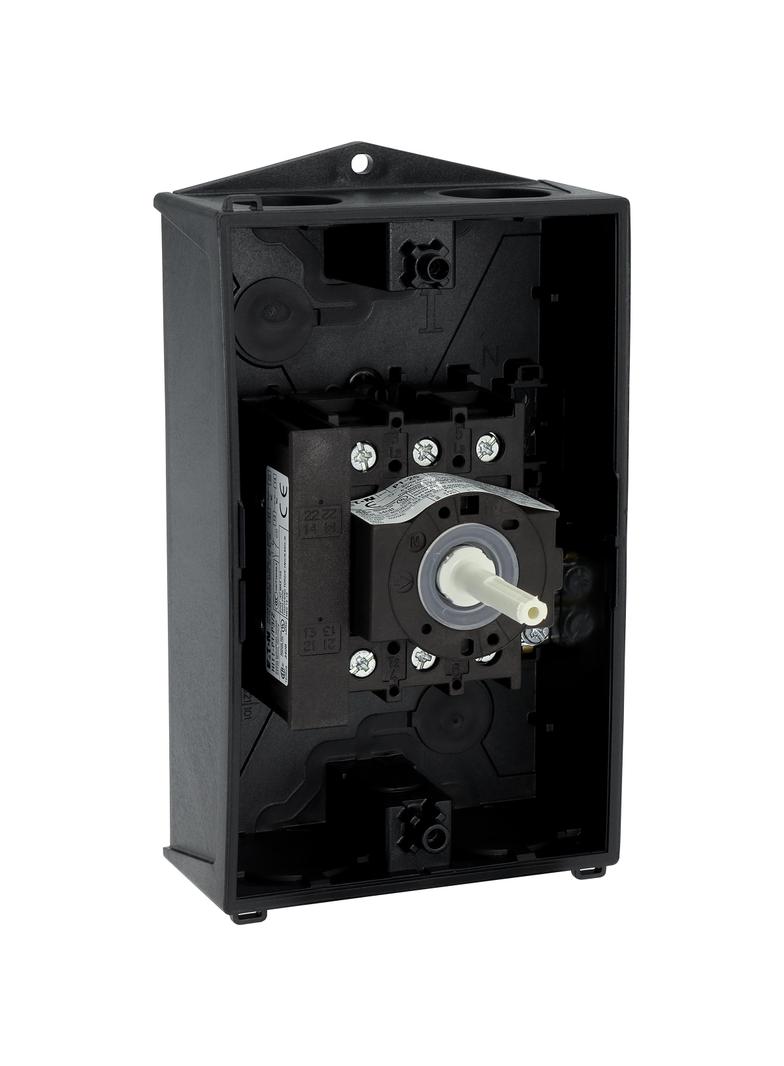 Łącznik krzywkowy 0-1 3P 25A 1Z 1R w obudowie IP65 P1-25/I2-SI/HI11 207310 EATON