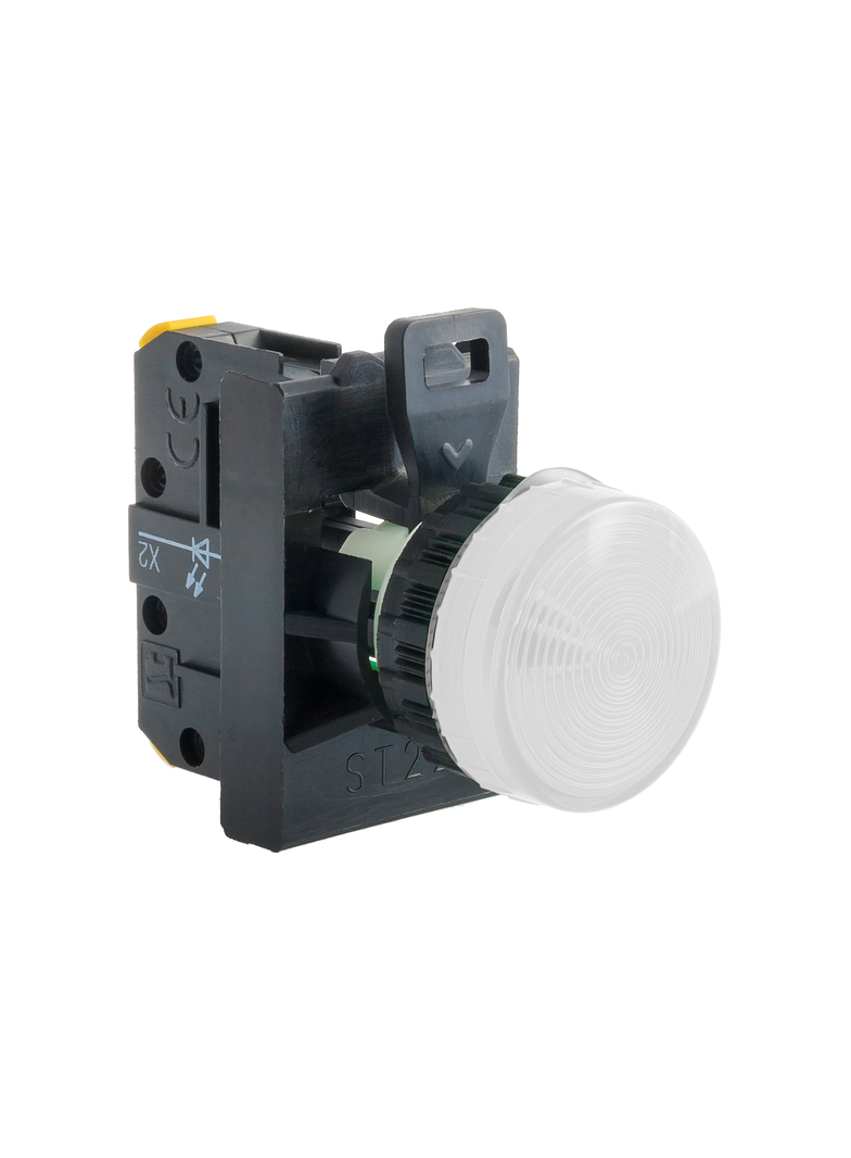 LAMPKA SYGN. BIAŁA 110V LED STANDARD