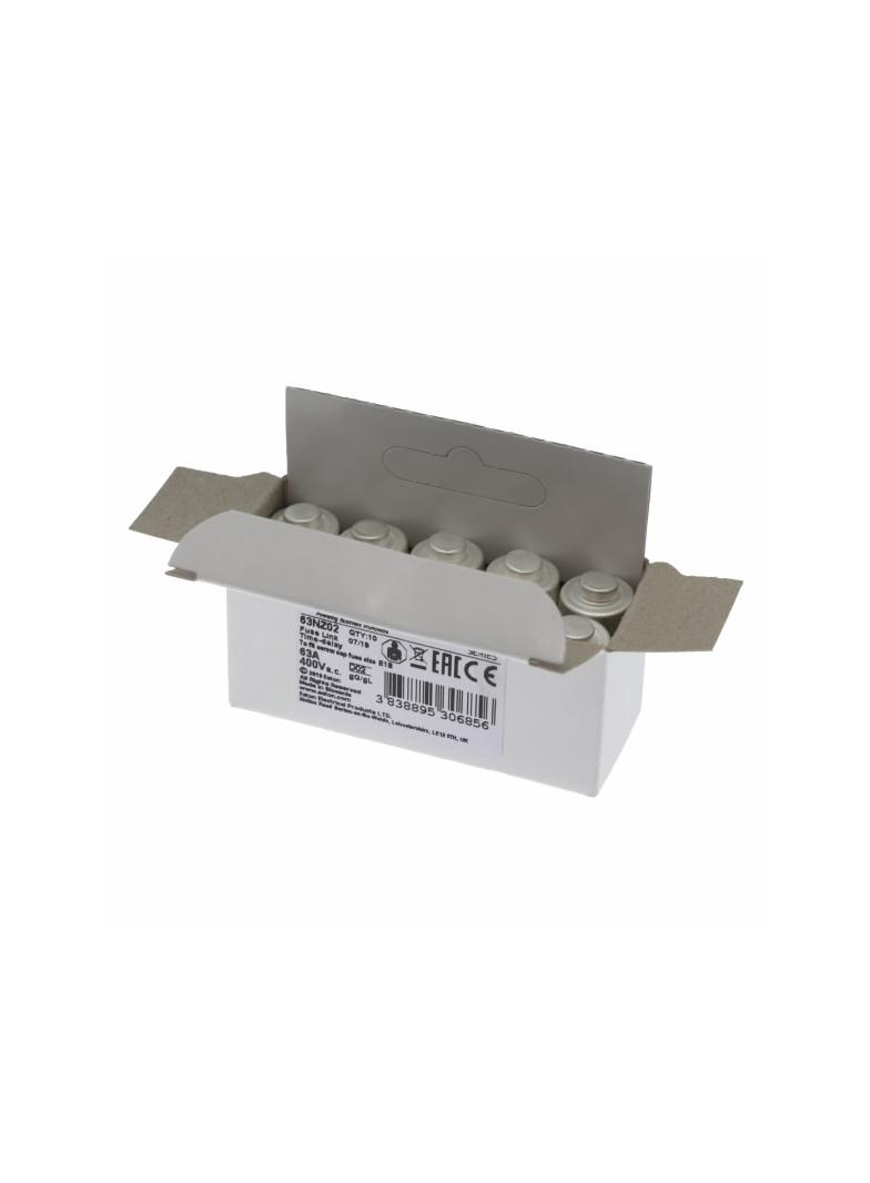 FUSE-D02 63A T GL/GG 400VAC E18 Wkładka D02 63A T GL/GG 400VAC E18 63NZ02 EATON