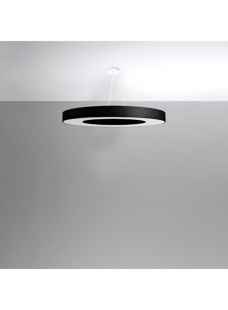 Sollux Żyrandol SATURNO SLIM 90 czarny SL.0798