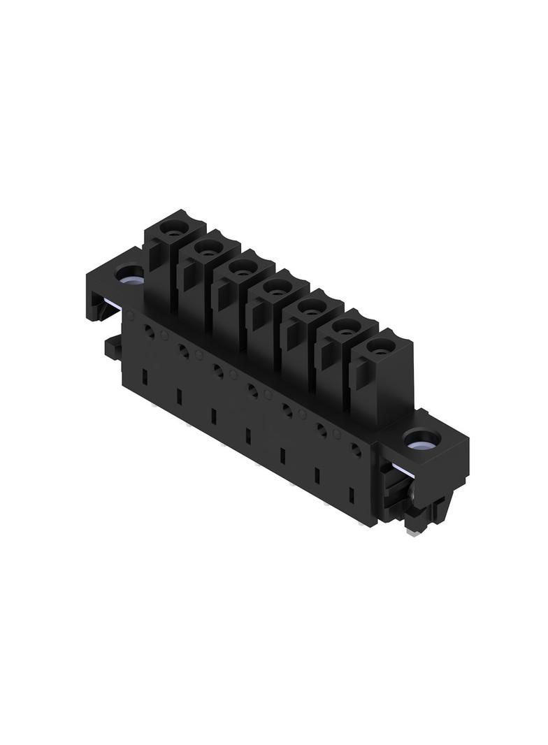 BCL-SMT 3.81/07/180LFI 1.5SN BK BX Wtyki PCB (złącza płyty), 3.81 mm, Liczba biegunów: 7, kąt odejścia: 180° /50szt./ 1029320000 WEIDMÜLLER