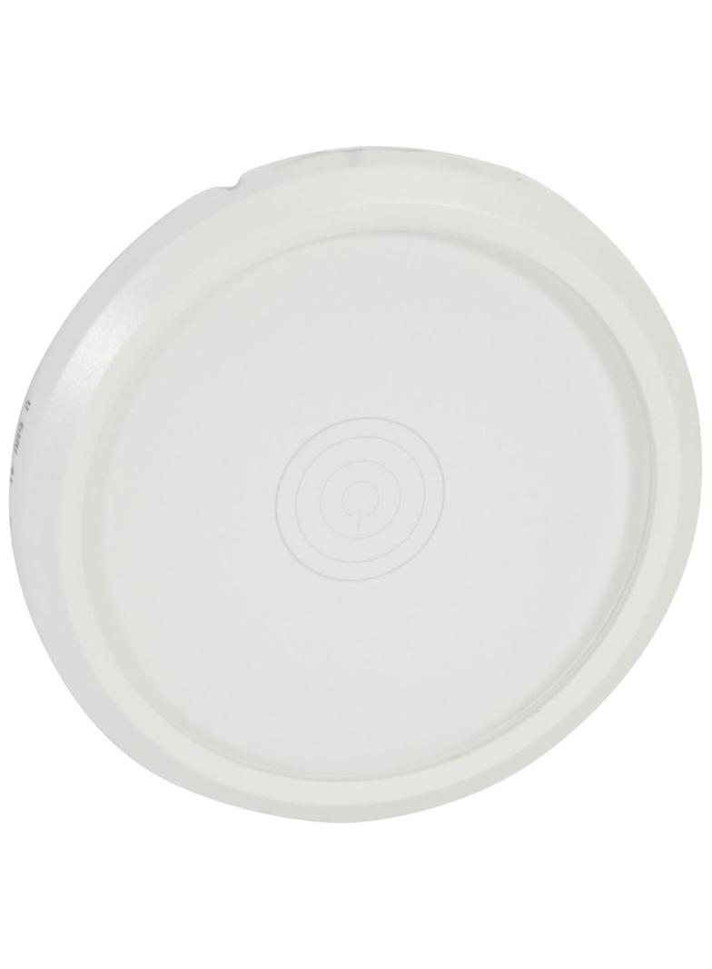 CELIANE - PLAKIETKA ŁĄCZNIKA DOTYKOWEGO SZKŁO BIAŁE, Legrand