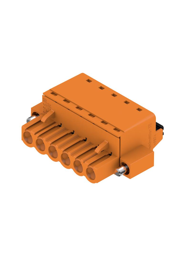 BLF 5.08HC/06/180F SN OR BX Wtyk PCB (złącze wiązki), 5.08 mm, Liczba biegunów: 6, PUSH IN, Złącze sprężynowe /42szt./ 1013130000 WEIDMÜLLER