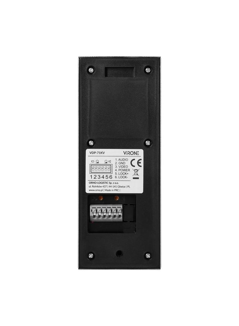 Zestaw wideodomofonowy ACERO bezsłuchawkowy monitor dotykowy 7' LCD VDP-71/B ORNO