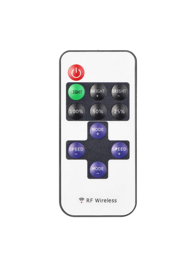 Sterownik LED RF 12V 6A 72W z pilotem 11 przycisków