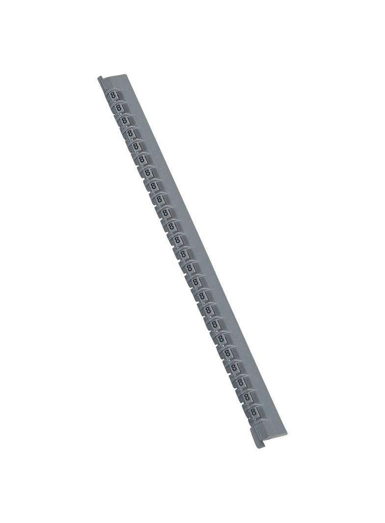 OZNACZNIK 'MEMOCAB' SZARE CYFRY 8 (X600), Legrand