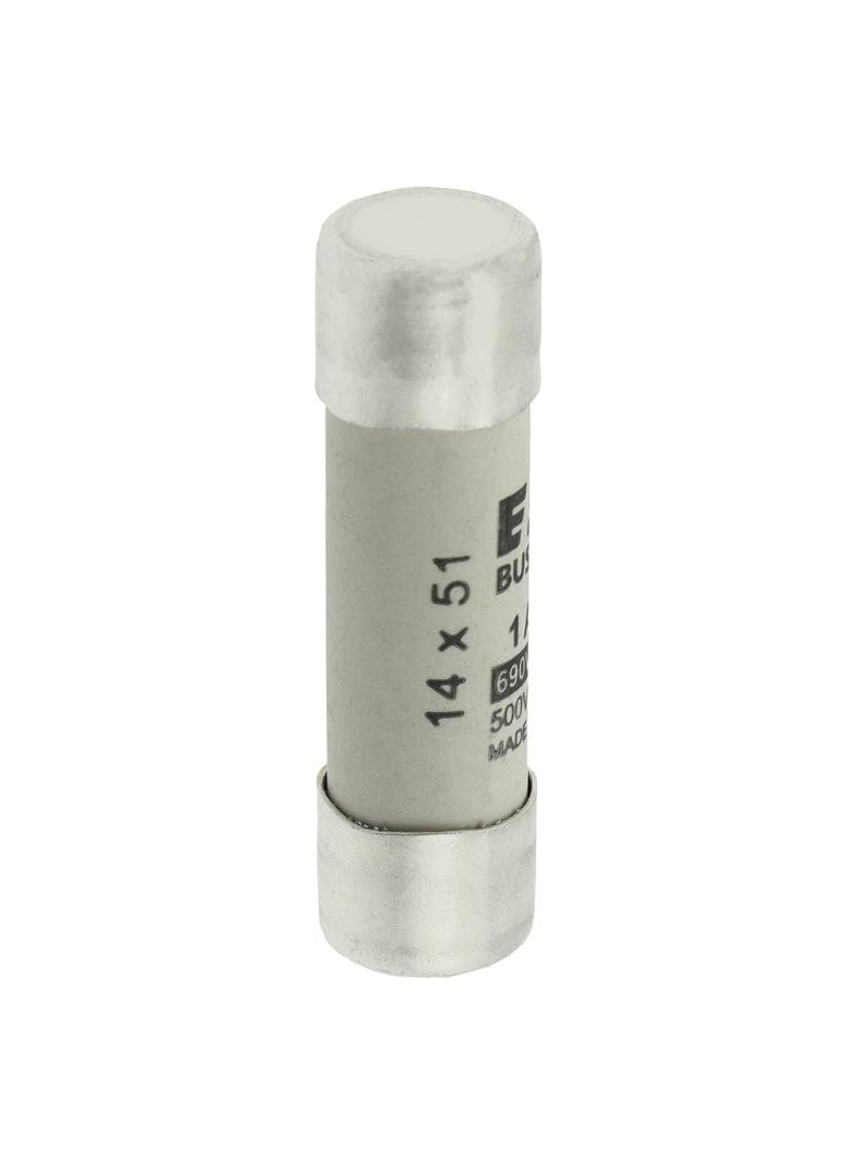 CYLINDRICAL FUSE 14 x 51 1A GG 690V AC Wkładka cylindryczna 14 x 51mm 1A GG 500V AC C14G1 EATON