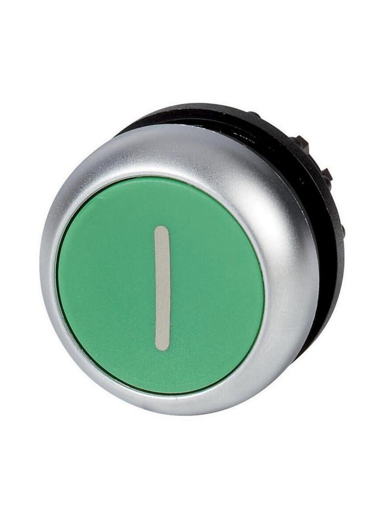 M22-DR-G-X1 Przycisk zielony /I/ bez samopowrotu płaski 216630 EATON