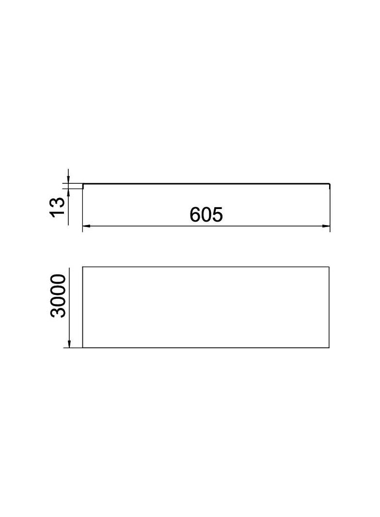 DRLU/600, POKRYWA PEŁNA BEZ RYGLA 600 VA