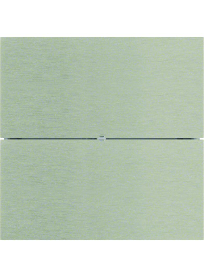 BERKER B.IQ Przycisk podwójny komfort stal szlachetna nierdzewna 75162593 HAGER