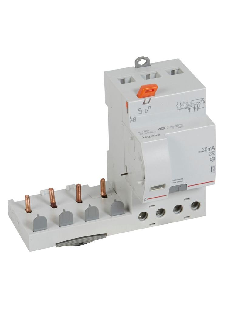 BLOK RÓŻNICOWOPRĄDOWY PR 304 4P 63A 30MA TYP A SERII DX3, Legrand