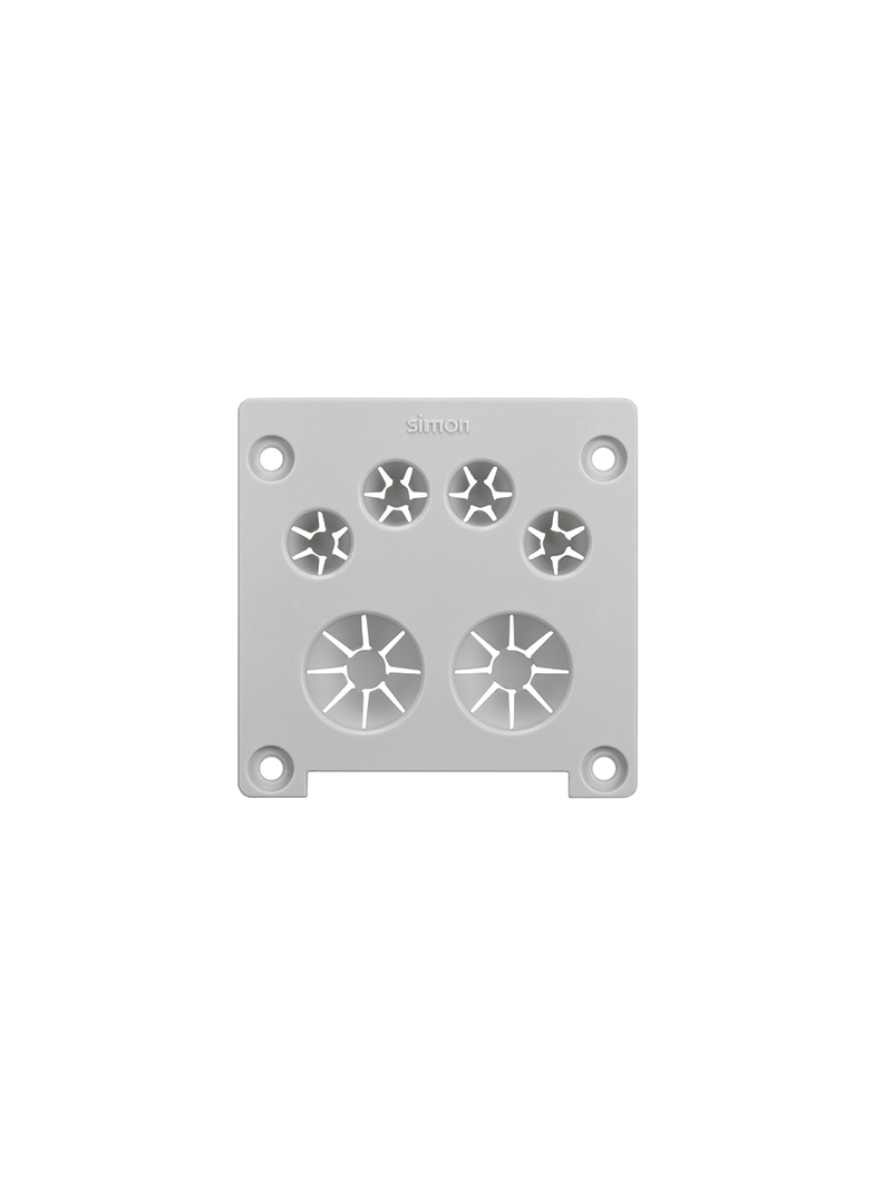 Simon CONNECT TSC-KCFC02-24 Pokrywa boczna Ofiblok Compact na 2 przewody zasilające 3x2,5mm i 4 prz KCFC02/24 KONTAKT