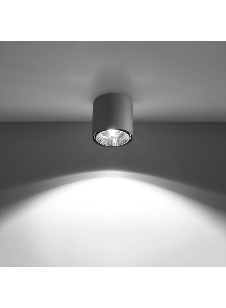 Sollux Plafon TIUBE szary SL.0696